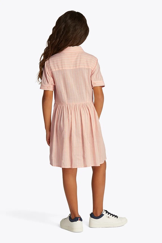 Lány Tommy Hilfiger gyerek ruha KG0KG08579.104.122.PPYA narancssárga