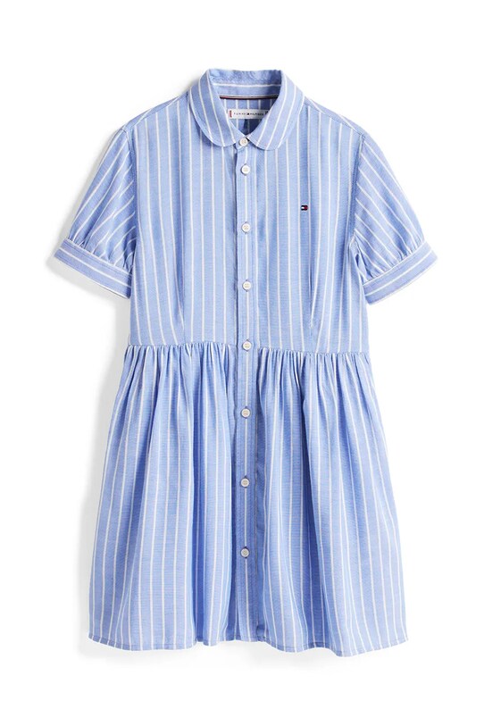 Tommy Hilfiger rochie fete KG0KG08579.104.122.PPYA albastru SS25