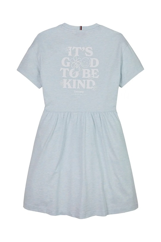 Dziewczynka Tommy Hilfiger sukienka dziecięca KG0KG08591.104.122.PPYA niebieski