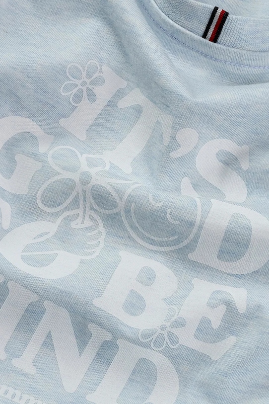 Tommy Hilfiger sukienka dziecięca niebieski KG0KG08591.104.122.PPYA