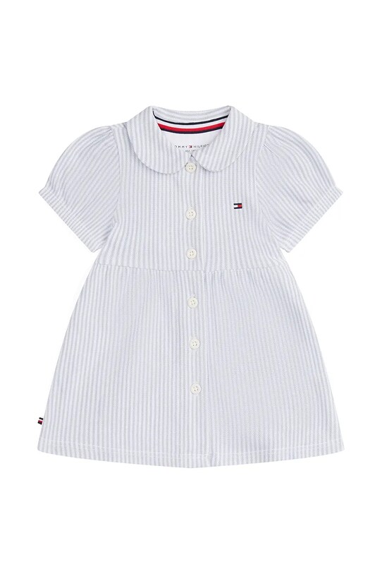 Tommy Hilfiger baba pamut ruha rövid kék KN0KN02043.PPYA
