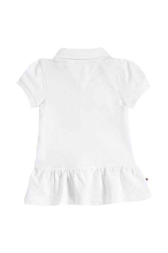 Φόρεμα μωρού Tommy Hilfiger KN0KN02045.PPYA λευκό SS25