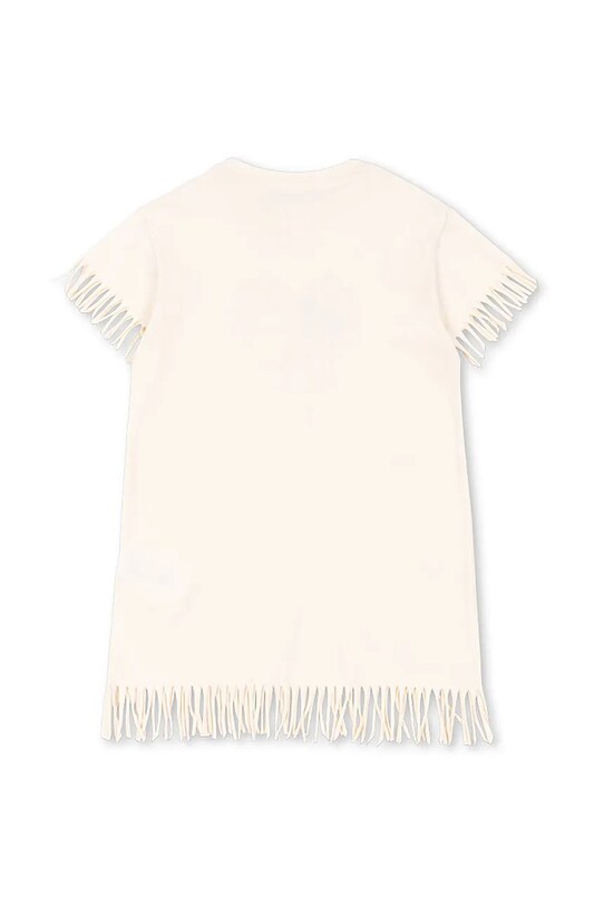 Konges Sløjd sukienka MARAH DRESS GOTS KS103406 beżowy SS25