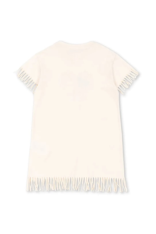 Konges Sløjd sukienka MARAH DRESS GOTS KS103406 beżowy SS25