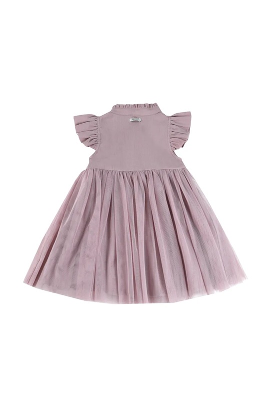 Dziewczynka Donsje sukienka dziecięca Fleurance Dress 4062900 fioletowy