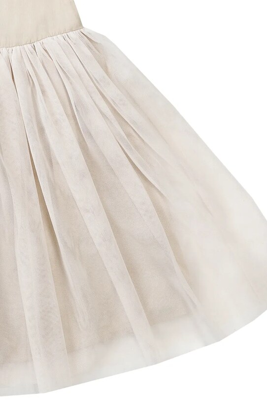 Dívčí šaty Donsje Fleurance Dress 4062900 béžová