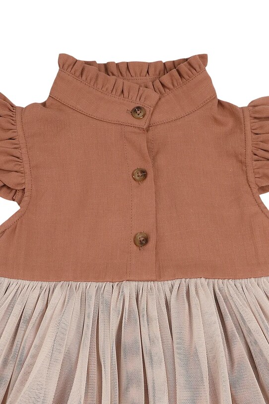 Παιδικό φόρεμα Donsje Fleurance Dress πορτοκαλί 4062900