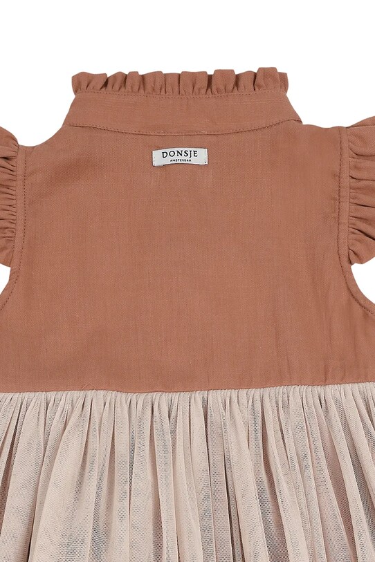 Παιδικό φόρεμα Donsje Fleurance Dress 4062900 πορτοκαλί