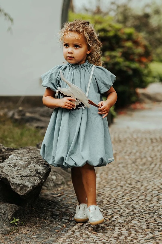 Donsje vestito bambina Dilan Dress mini blu 4091700