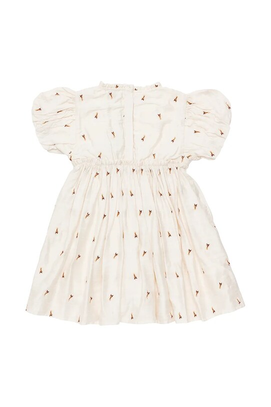 DÍVKA Šaty Donsje Clarize Dress Bees 4095002.68.92 bílá