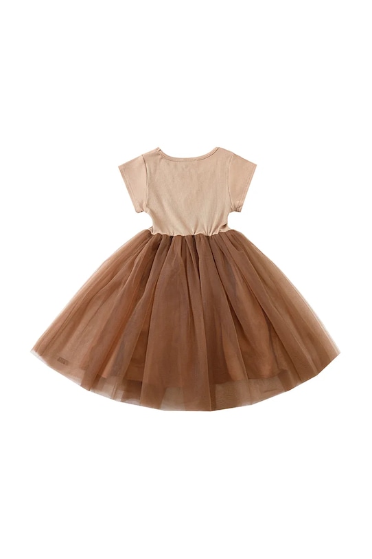 Κοριτσίστικα Παιδικό φόρεμα Donsje Timie Dress 4098200 καφέ