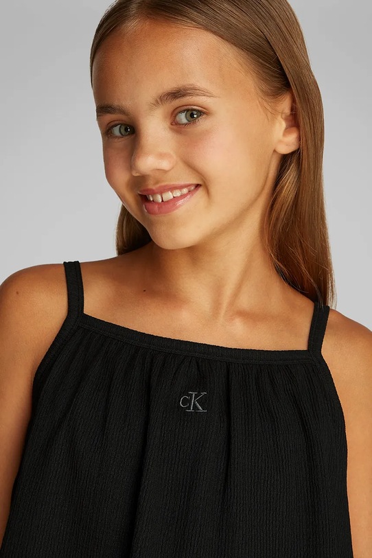 Dívčí šaty Calvin Klein Jeans IG0IG02903.PPYA černá