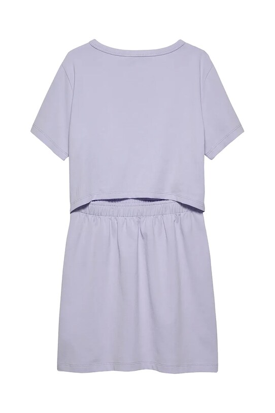 Детское платье Calvin Klein Jeans IG0IG02905.128.176.PPYA фиолетовой SS25