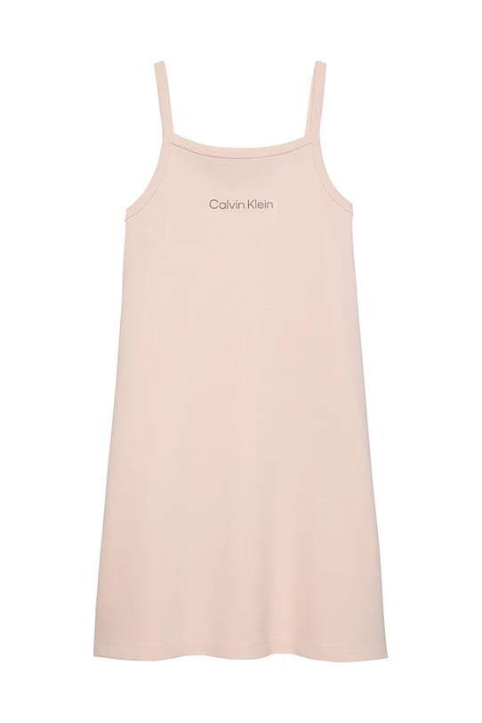 Дитяча сукня Calvin Klein Jeans IG0IG02909.128.176.PPYA рожевий SS25