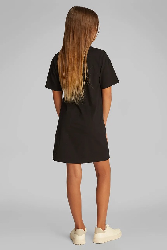 Dievčenské šaty Calvin Klein Jeans čierna IG0IG02912.116.PPYA