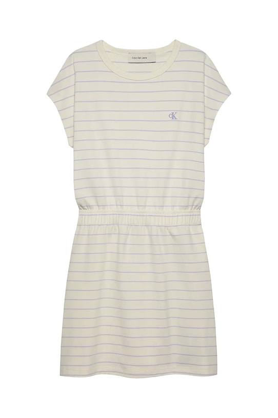 Otroška obleka Calvin Klein Jeans IG0IG02929.104.116.PPYA bež SS25