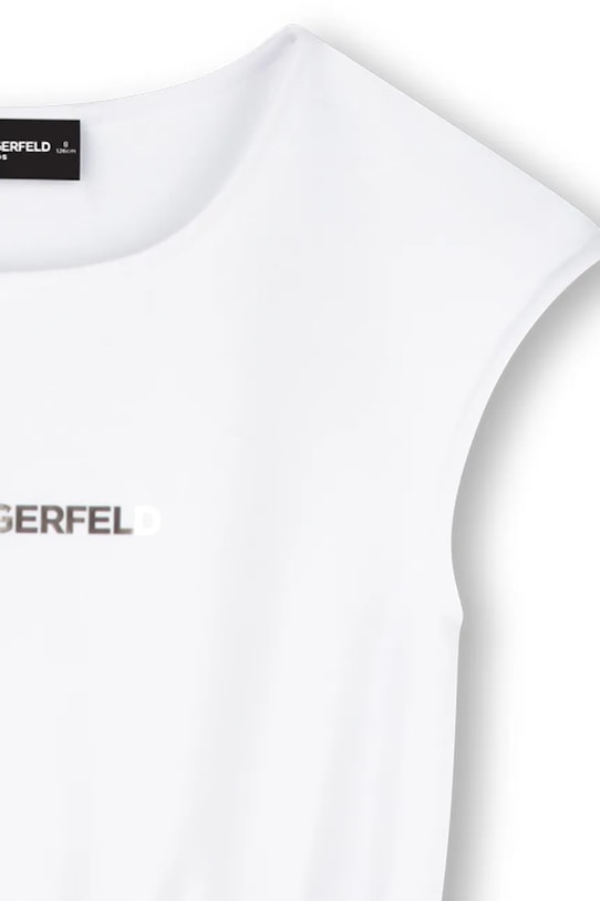 Дівчинка Дитяча сукня Karl Lagerfeld Z30569.162.174 білий