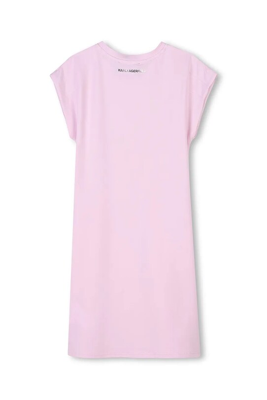 Дитяча сукня Karl Lagerfeld Z30456.86.108 рожевий SS25