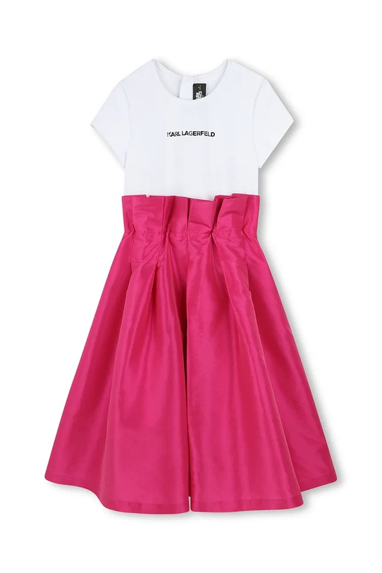 Παιδικό φόρεμα Karl Lagerfeld Z30460.86.108 ροζ SS25