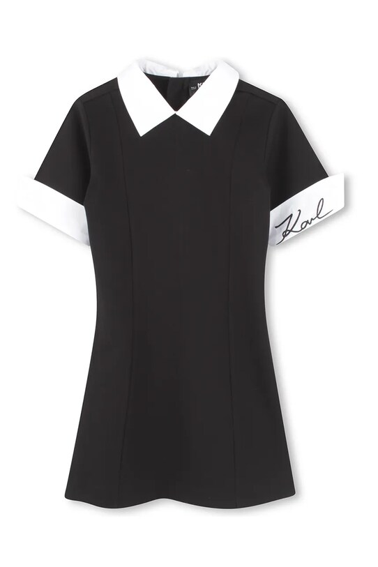 Karl Lagerfeld rochie fete Z30462.156.162 negru SS25