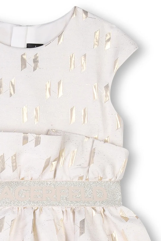 Dječja haljina Karl Lagerfeld bež Z30465.156.162