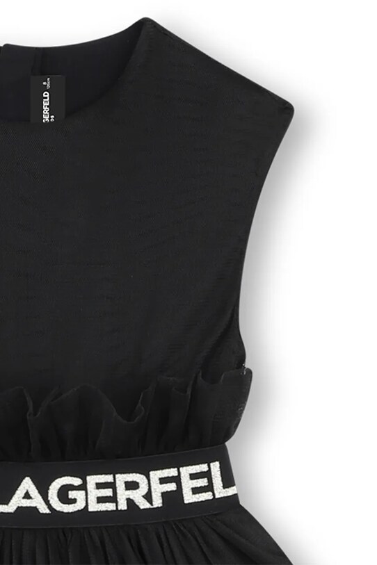 Karl Lagerfeld sukienka dziecięca czarny Z30467.156.162