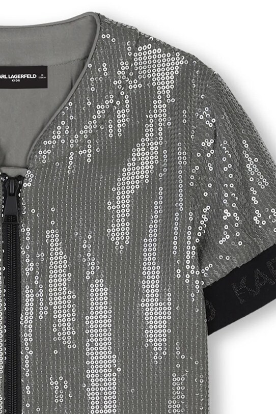 Dječja haljina Karl Lagerfeld zelena Z30470.156.162