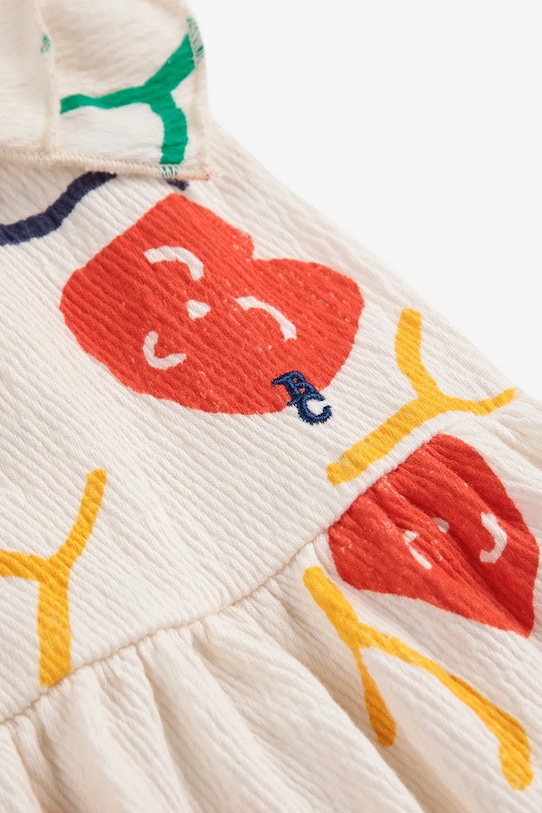 Дитяча сукня Bobo Choses Smiling білий 125AC138