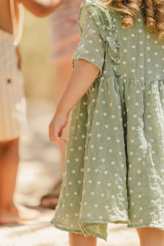 Детска рокля с лен Tartine et Chocolat CA30001.104