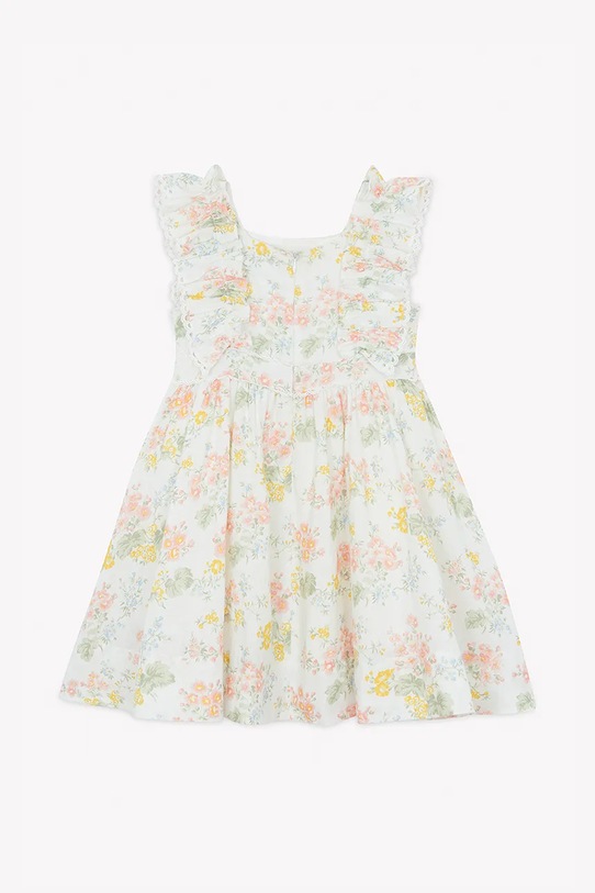 Момиче Детска ленена рокля Tartine et Chocolat CA30072.86.110 оранжев