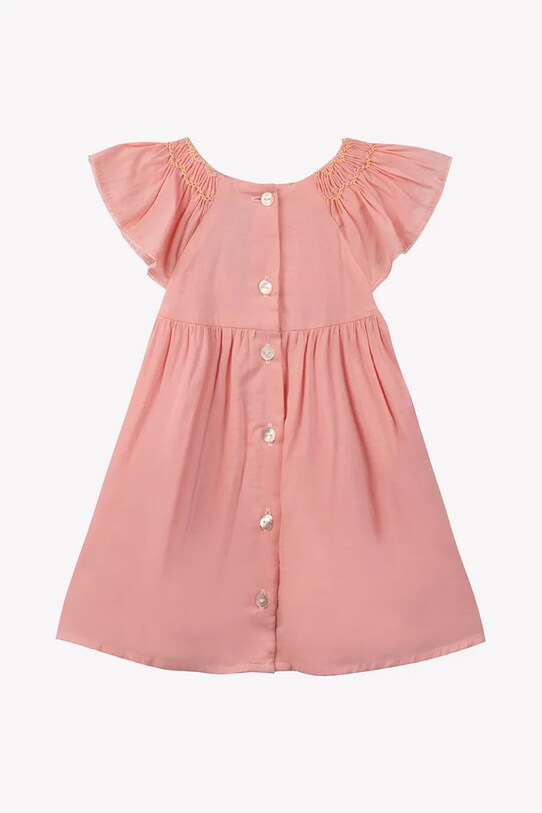 Детское хлопковое платье Tartine et Chocolat CA30161.80.94 розовый SS25
