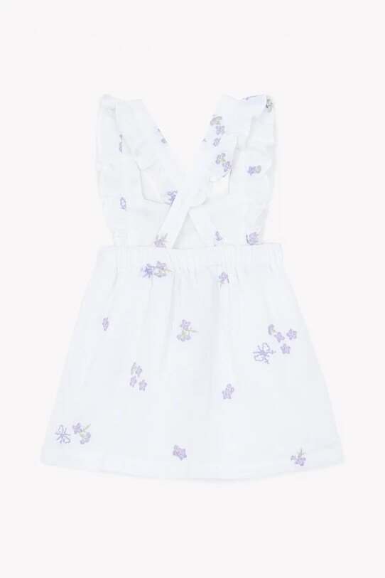 Κοριτσίστικα Βρεφικό βαμβακερό φόρεμα Tartine et Chocolat CA30141.80.94 λευκό