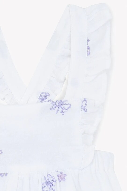 Βρεφικό βαμβακερό φόρεμα Tartine et Chocolat λευκό CA30141.80.94