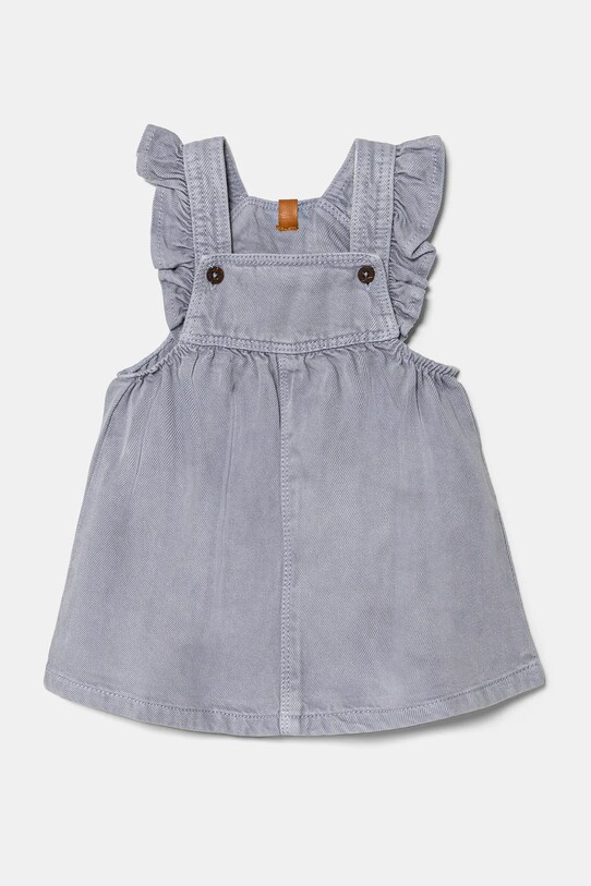 United Colors of Benetton rochie bebe midi albastru 41AQAV00M.W.Seasonal