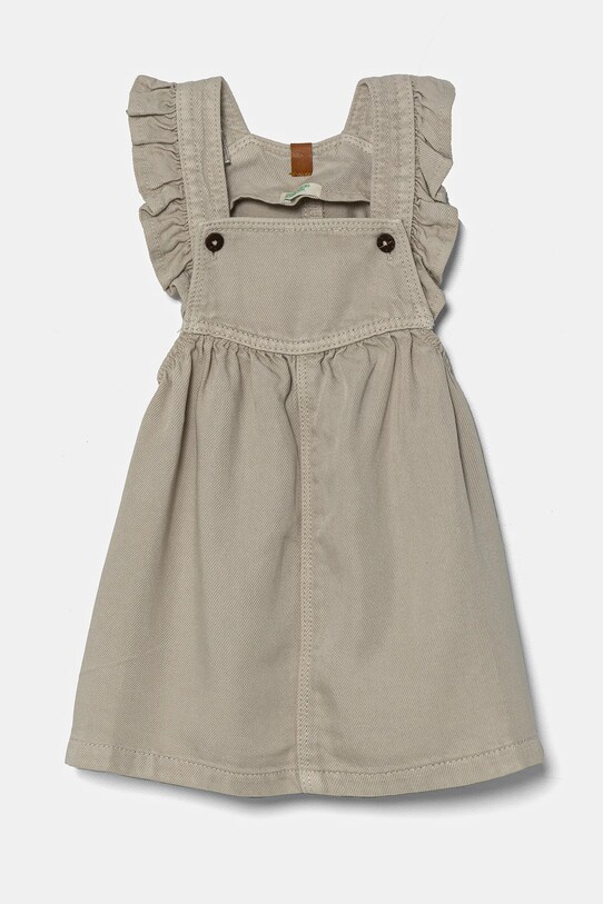 Платье для младенцев United Colors of Benetton midi бежевый 41AQAV00M.W.Seasonal