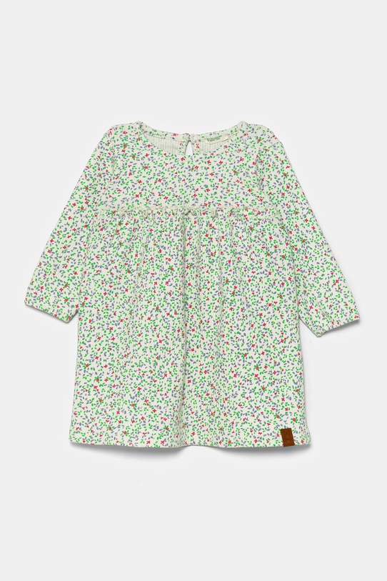 Dievčenské šaty United Colors of Benetton bavlna zelená 3OBQAV00H.W.Seasonal
