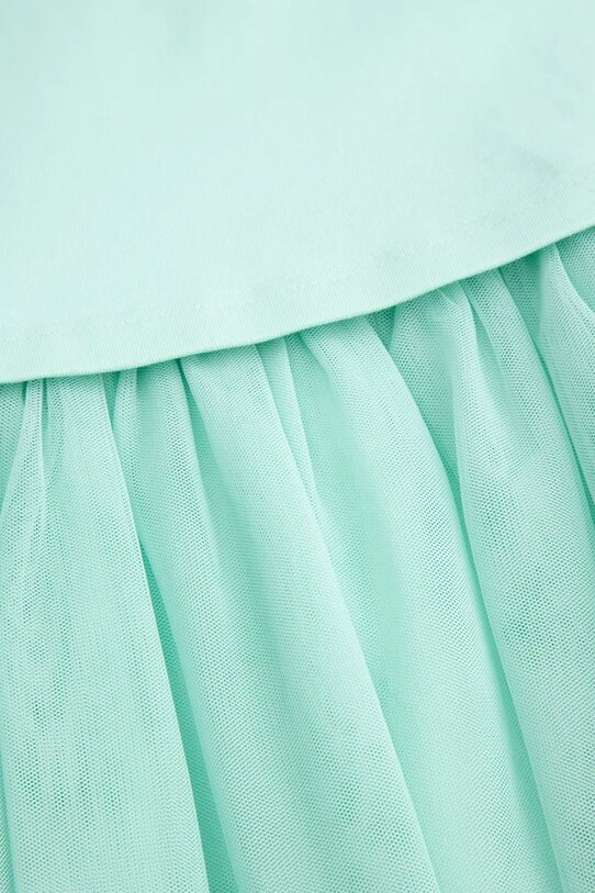 Dívčí šaty Coccodrillo tyrkysová WC5129201CGK