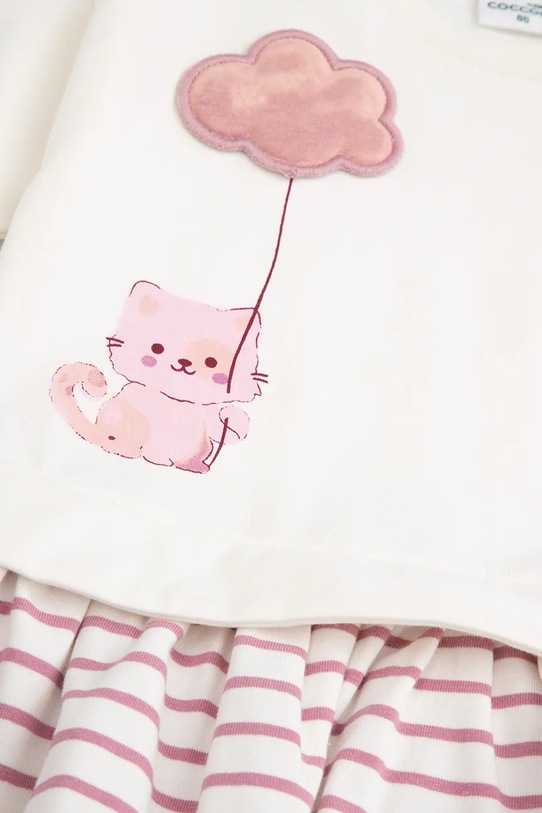 Coccodrillo rochie bebe bej WC5129102DGN