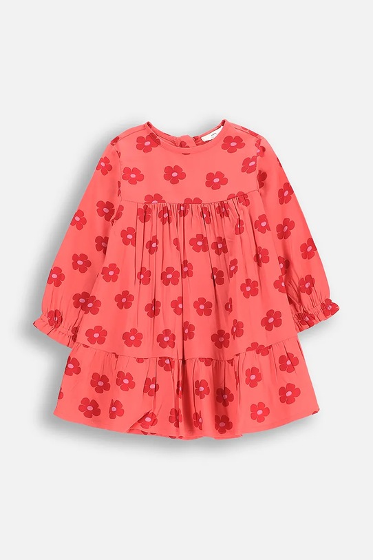 Coccodrillo sukienka niemowlęca rozkloszowany czerwony WC5128101NGN