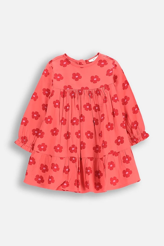 Obleka za dojenčka Coccodrillo Mini oranžna WC5128101NGN