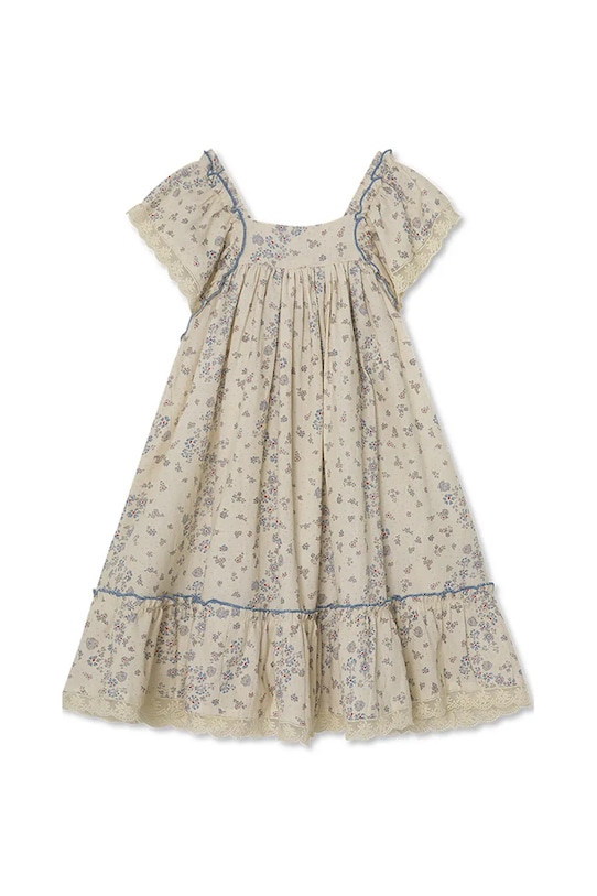 Дитяча сукня з домішкою льону That's mine Celina 151028. бежевий SS25