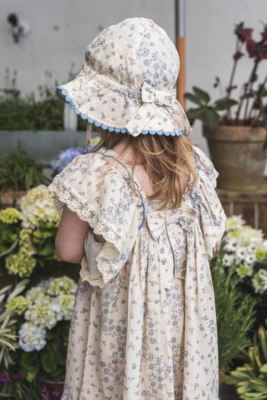 Дівчинка Дитяча сукня з домішкою льону That's mine Celina 151028. бежевий