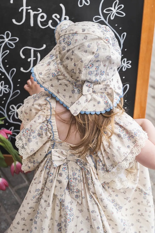 Дитяча сукня з домішкою льону That's mine Celina 151028. бежевий