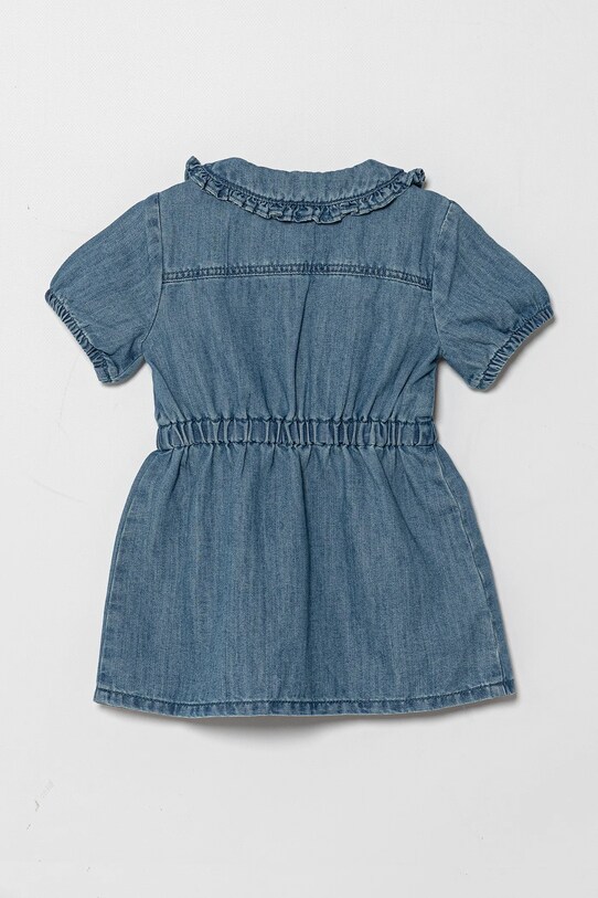 Dievčenské rifľové šaty United Colors of Benetton 41DWGV029.P.Seasonal modrá SS25