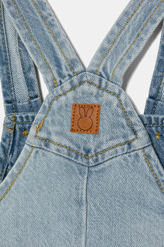 Κοριτσίστικα Βρεφικό τζιν φόρεμα United Colors of Benetton 45A7AT01C.W.Seasonal μπλε