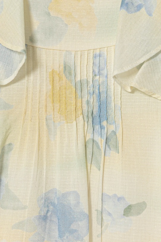 Κοριτσίστικα Παιδικό βαμβακερό φόρεμα United Colors of Benetton 4HYUGV02B.P.Seasonal κίτρινο