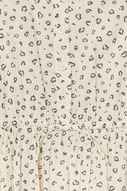 Dziewczynka United Colors of Benetton sukienka dziecięca 4KEUGV02D.P.Seasonal beżowy