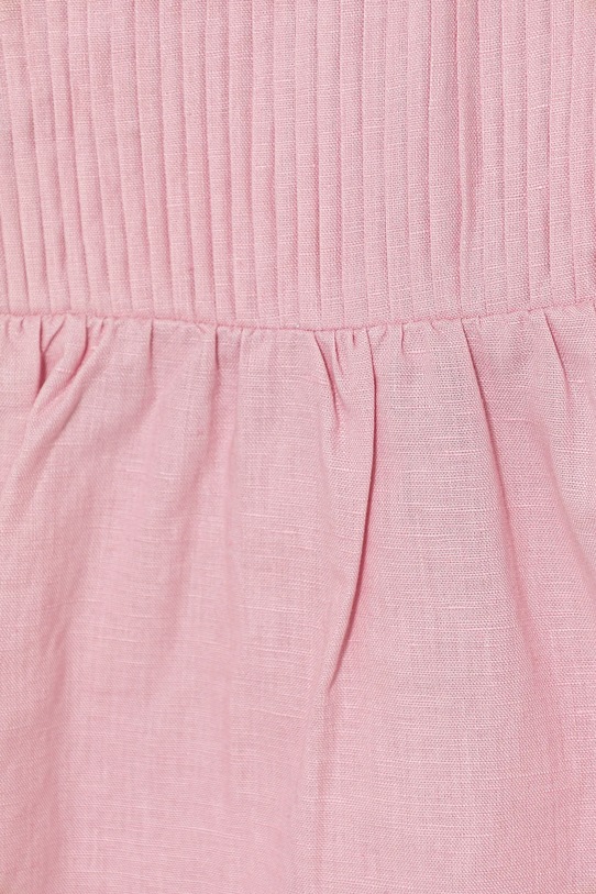 BIMBA United Colors of Benetton vestito in lino per neonati 43WBAV00N.W.Seasonal rosa