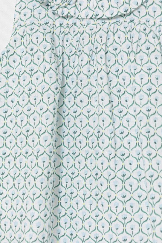 Κοριτσίστικα Βεφικό λινό φόρεμα United Colors of Benetton 4Q1NAV00O.W.Seasonal τιρκουάζ