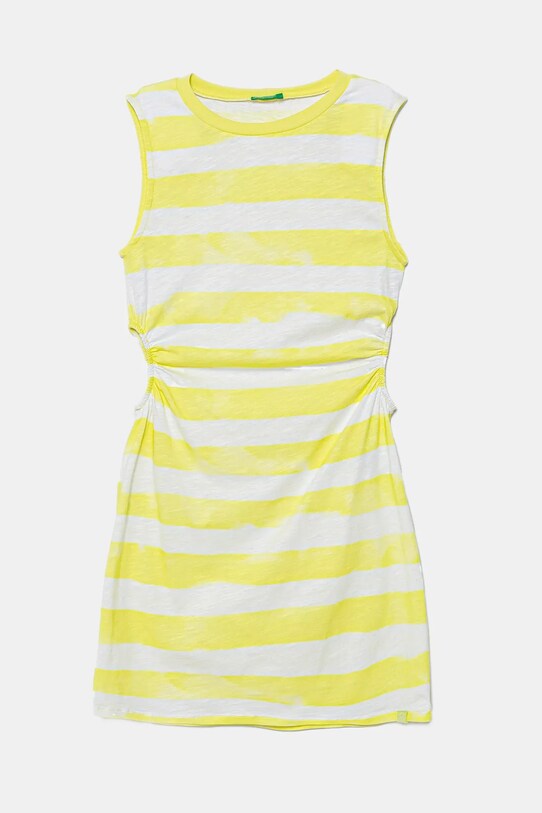 United Colors of Benetton gyerek pamutruha ujjatlan zöld 3SL3CV013.G.Seasonal